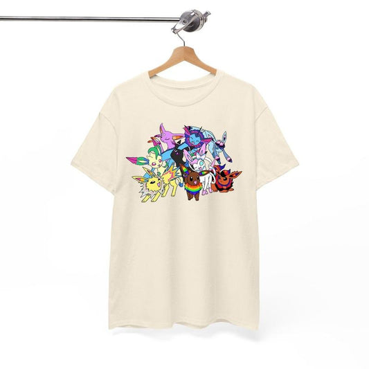 Pride Flag Eeveelutions, Eevee LGBTQ, Happy Pride Month, LGBT Friendly Shirt, LGBTQ+ Support Shirt, Rainbow Shirt,LGBT Pokemon Shirts,Pride Flag Shirtstyle{n002}2