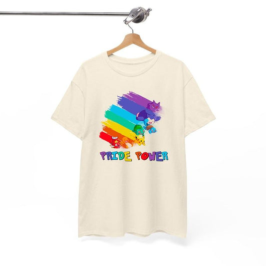 Pride Power Pokemon Shirt, Pride Eeveelutions, Happy Pride Month, LGBT Shirt, LGBTQ+ Support Shirt, Rainbow Shirt,LGBT Pokemon Shirts,Pride Flag Shirt