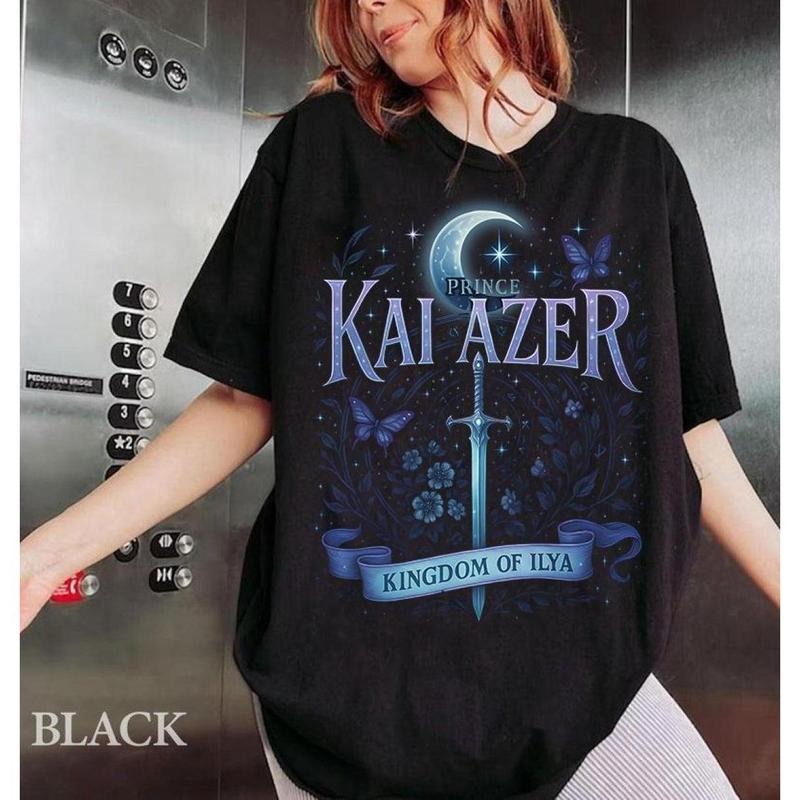 Prince Kai Azer Comfort Color T-Shirt, Kingdom Of Ilya T-Shirt, Powerless Series Shirt, Kai And Paedyn Fan, Romantasy Gift For