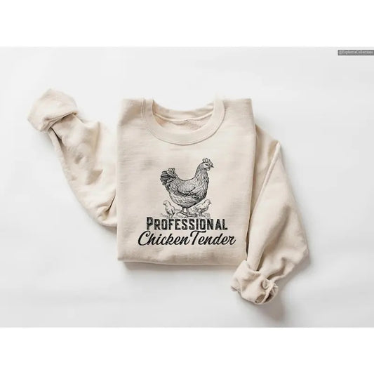 Professional Chicken Tender Meme Sweater, Hoodie, Tee Shirt, Chicken Lover Country Girl Vintage Retro 90s Shirt , Global Trending Outfits