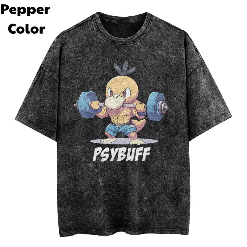 Psybuff Gym Vintage T-Shirt, Psybuff shirts, Pokemon Shirt, Pokemon Gym Shirt, Gym Shirt, Unisex T-Shirt, Gift For Men Women