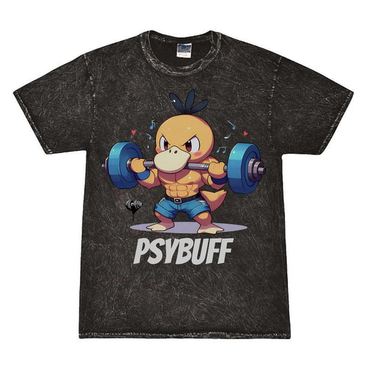Psybuff Vintage Tee, Psyduck T-Shirt, Pokemon Tee, Anime Shirt, Animation Graphic Tees, Gym Shirt, Unisex T-Shirt, Gift For Men Women Top Printed