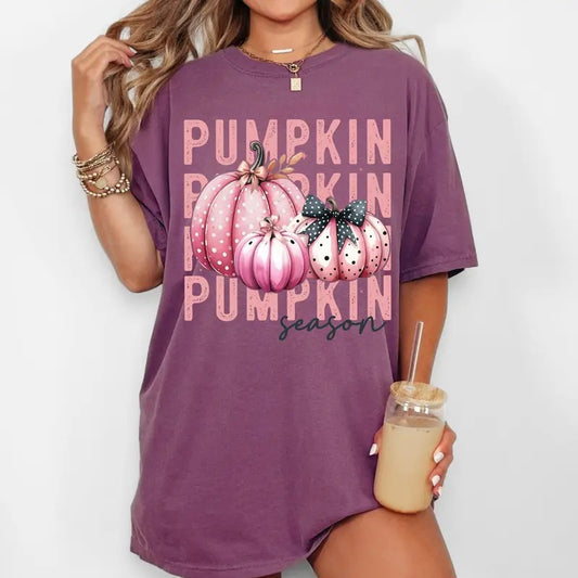 Pumpkin Season, Fall, Skeleton, Ghost, Vintage, Western, Witch, Aesthetic, Meme, Halloween, Costume, Tshirt, Women's Comfort Colors Tshirt, Halloween Tee, Witch, Spooky, Ghost