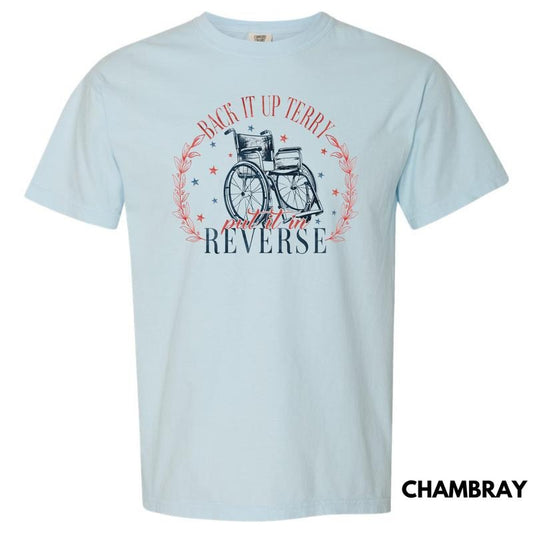 Put It In Reverse Terry Comfort Colors T-Shirt 'NLB'