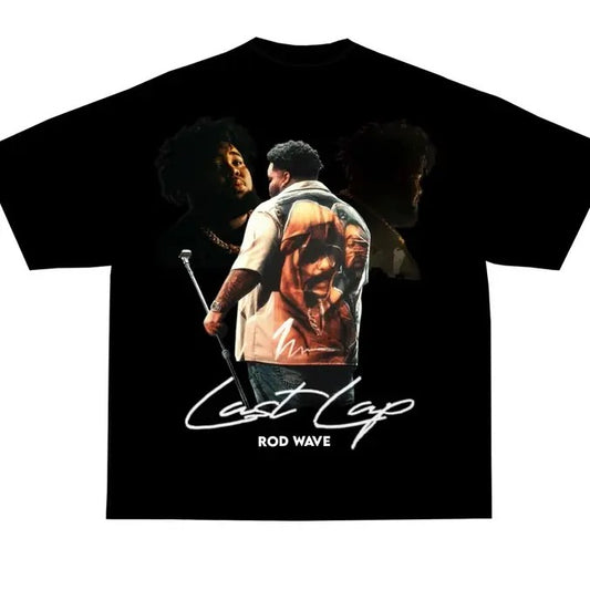 R0d Waveee Artist Tee - Classic Cut Cotton Shirt - Fabric