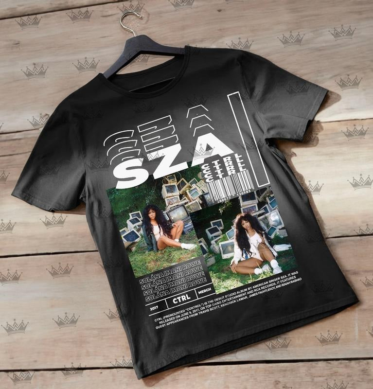 Rapper Shirt - Vintage Rapper Graphic Tee Shirt Ctrl Album Merch Men Women Menswear Top