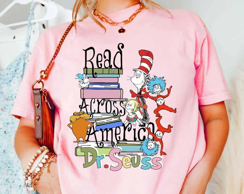Read DrrSeuss Shirt, Read For klds Shirt, Love Cat In The Hat Shirt, Thing 1 Thing 2 Shirt, DrrSeuss Gifts, Bookworm Gift, DrrSeuss Shirt