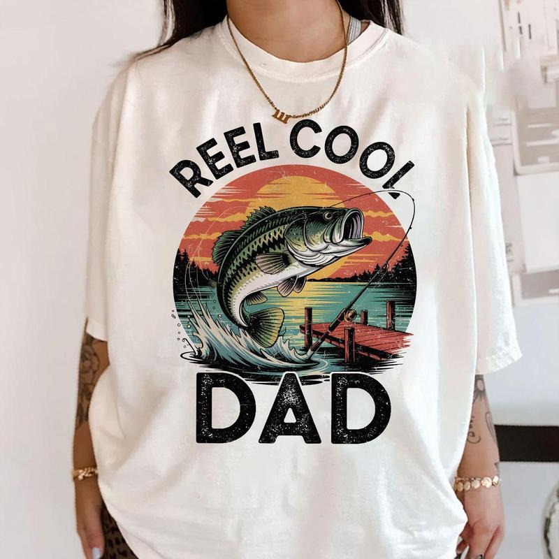 Reel Cool Dad Shirt, Funny Dad Shirt, Daddy Shirt, Husband Shirt, Fishing Shirt, Father's Day Shirt, Proud Daddy, Fishing Dad, Gift For Dad