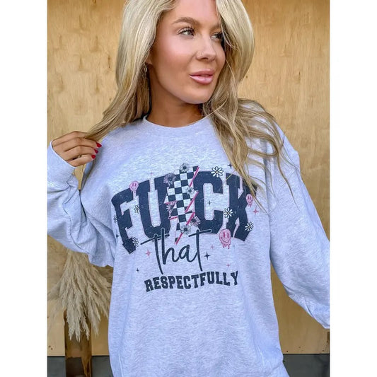 Respectfully That Graphic Top