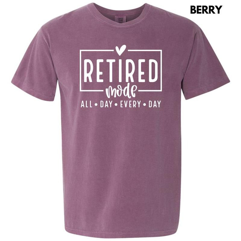 Retired Mode Comfort Colors T-Shirt 'NLB'