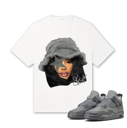 Retro 4 Wet Cement Unisex Shirt,SZA Shirt To Match Sneaker