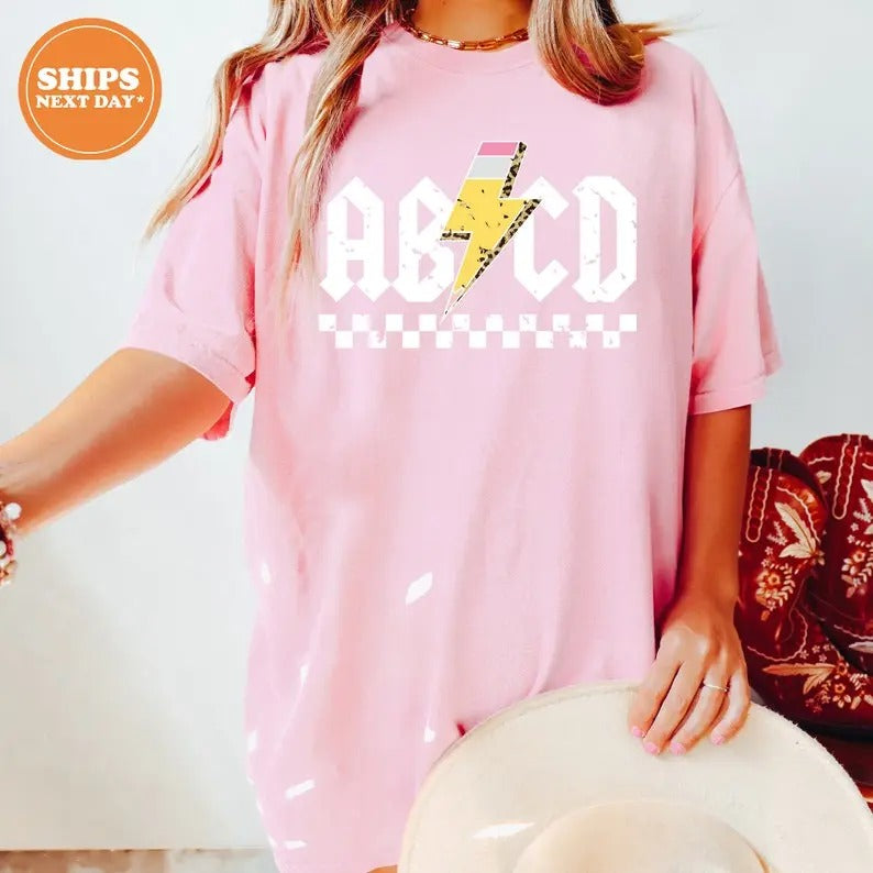 Retro ABCD Teacher T-shirt | Kindergarten Teacher | Back To School Shirt | Elementary School Shirt | Gift For Teacher  T-shirt, sweater and Hoodie