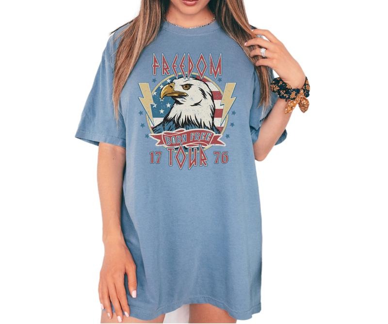 Retro America Tour Usa Shirt, 4th Of July Tee, Funny Usa 1776 Shirt, America Tour Patriotic Shirt, Independence Merica Gift, Unisex T-Shirt, Gifts For Her Him, Short Sleeve Tee Shirt, Gifts For 4th Of July