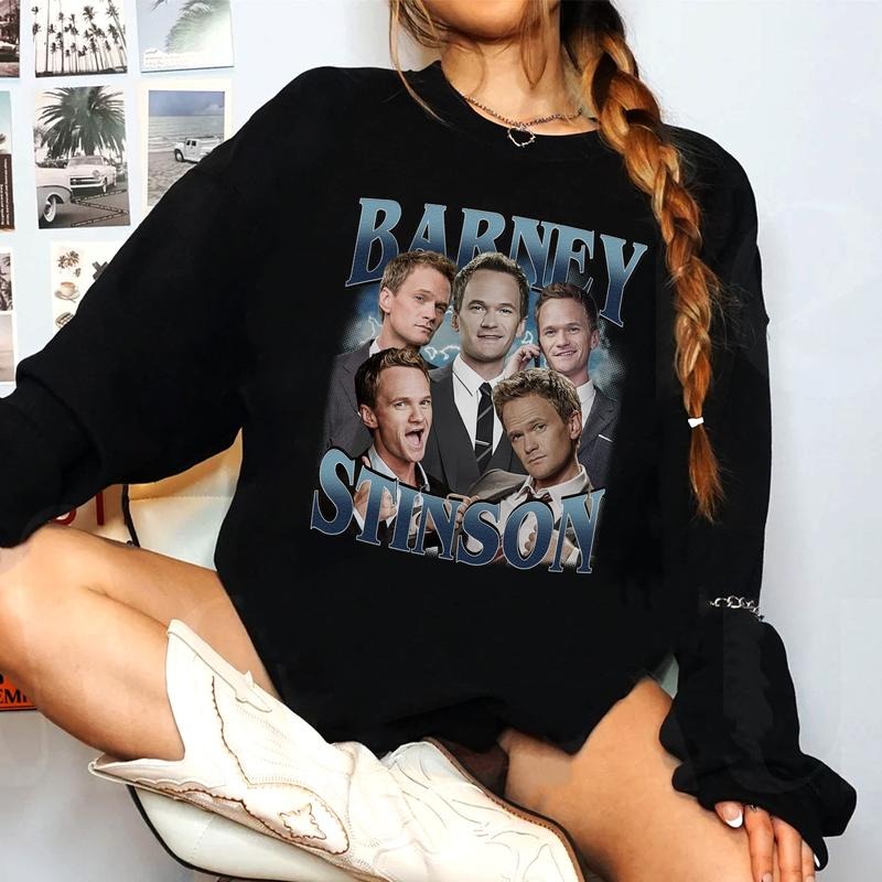 Retro Barney HIMYM T-Shirt Sweatshirt Hoodie Unisex