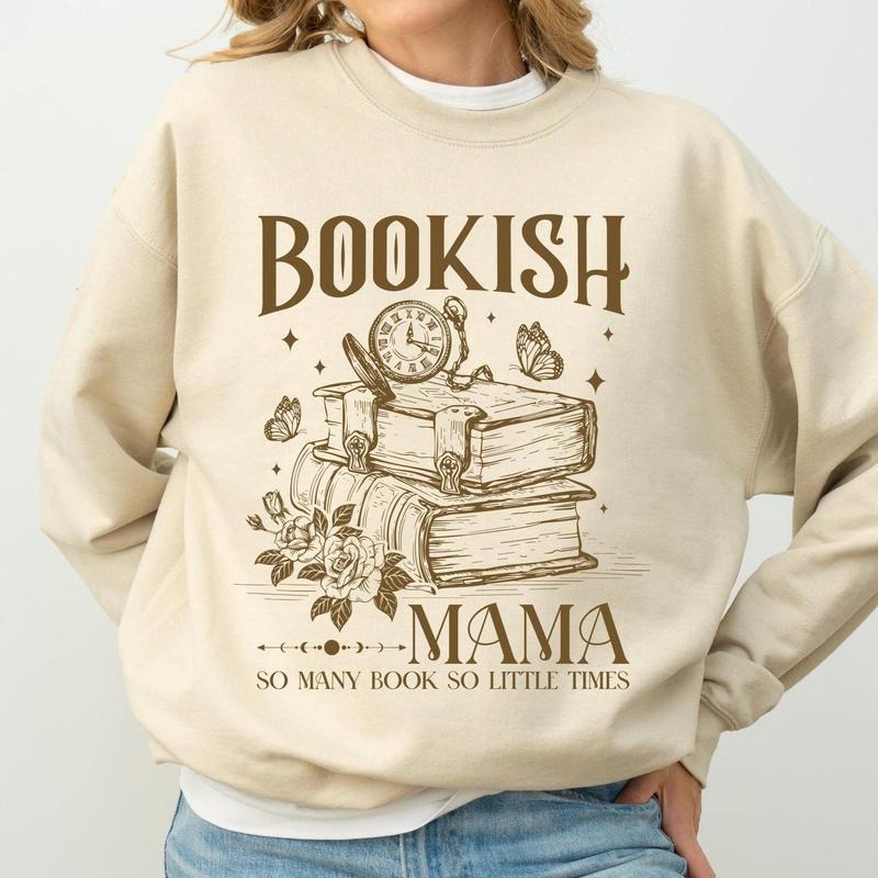 Retro Bookish Mama T-Shirt, Book Lover Tee, Vintage Bookworm Sweatshirt, Dark Romance Shirts, Spicy Books Tee, Mama Sweater