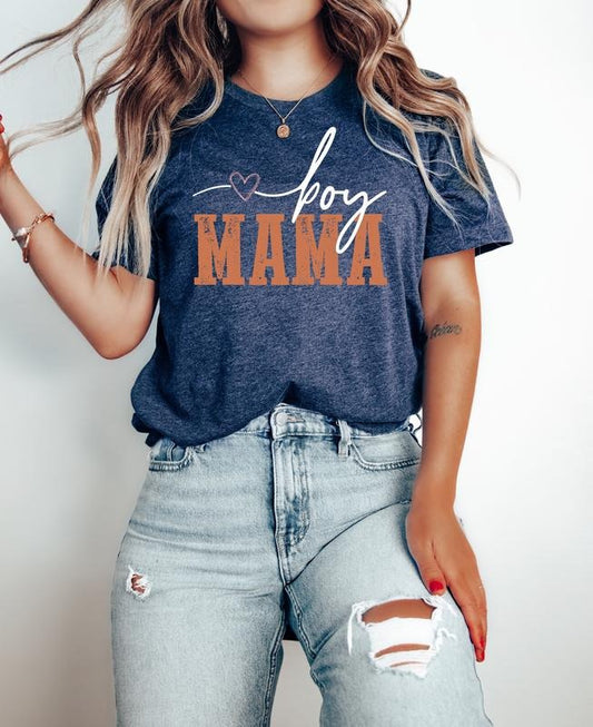 Retro Boy Mama Shirt, Mother's Day Gifts For Boy Mama, New Boy Mama Gifts, Mom Of Boys, Mama Shirt, Mom Life Shirt Mama Gift, Unisex T-Shirt, Short Sleeve Tee Shirt, Mom Gifts, Gifts For Birthday Fit Top