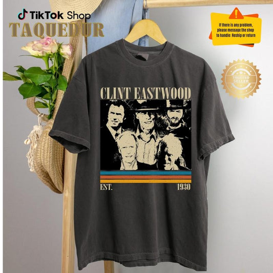 Retro Clint Eastwood Shirt, Comfort Colors Tee, Clint Eastwood Retro Shirt, Vintage 90s Shirt, Retro T-Shirt, Classic TShirt, Gift for him