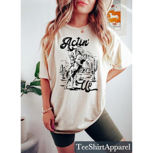 Retro Cowgirl Shirt, Western Graphic Tee, Western Shirt, Cowgirl Tshirt, Rodeo Shirts, Trendy Country Girl Western Shirts, Cowboy vintage T-shirt, sweater and Hoodie cotton shirt