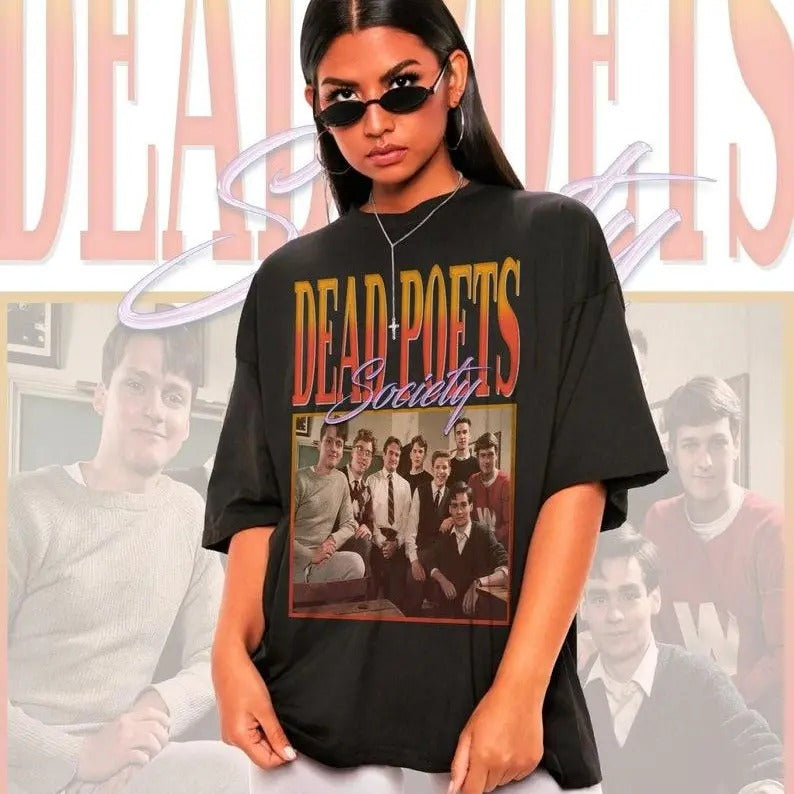 Retro Dead Poets Society Shirt -welton academia shirt,dark academia clothing,dark academia shirt,aesthetic shirt,light academia clothing