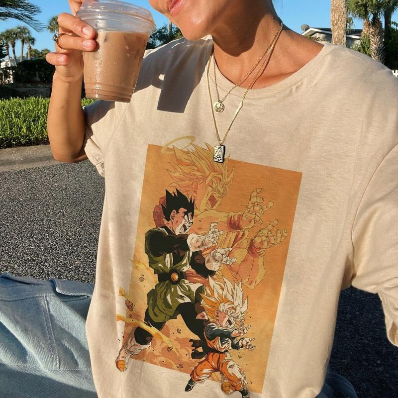 Retro Dragon Ball Tshirt, Anime Tshirt, Dragon Ball Tshirt A1