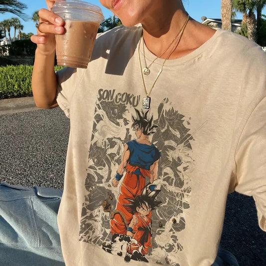 Retro Dragon Ball Tshirt, Anime Tshirt, Dragon Ball Tshirt A8
