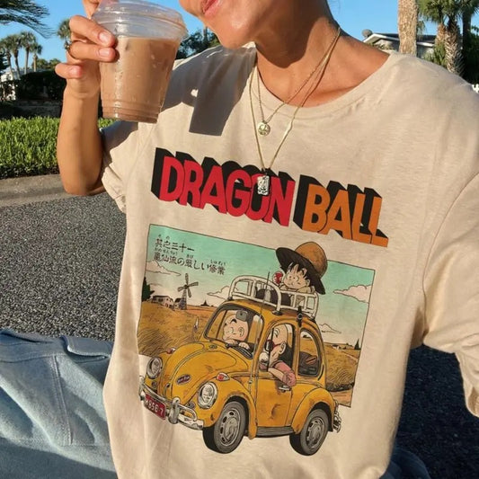 Retro Dragon Ball Tshirt, Anime Tshirt, T-Shirt For Unisex , Gift For Men , Gift For Women Top Womenswear Underwear Streetwear