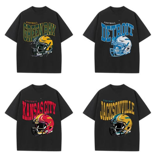 Retro Football All Team T-Shirts - Vintage Sportswear Collection