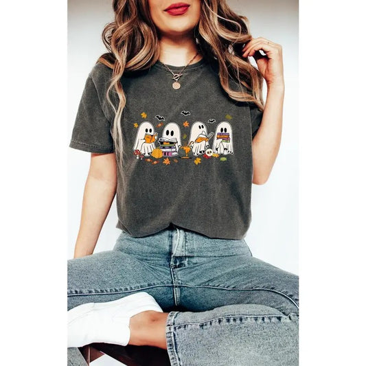 Retro Ghost Reading Books Sweatshirt, Librarian Ghost Halloween hoodie, Halloween Teacher Sweatshirt, Halloween Shirt, Teacher Gift, Boo School  T-shirt, sweater and Hoodie