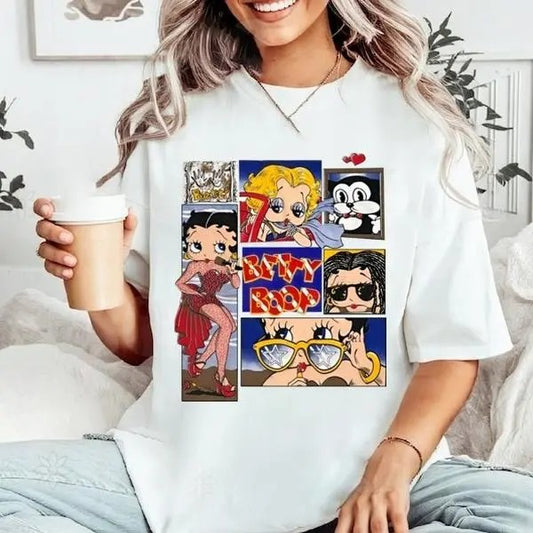 Retro I Am A July Girl Betty Boop Shirt, Want To See Shirt, Betty Boop Fan Shirt, Gift For Betty Boop Lovers