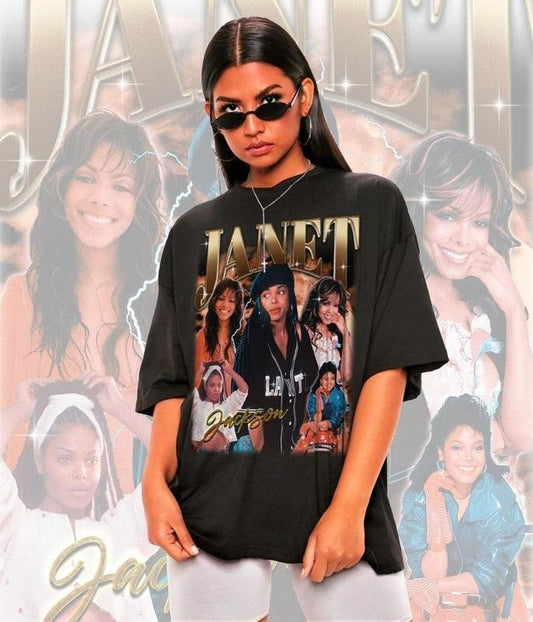 Retro Janet Jackson Shirt -Janet Jackson Tshirt,Janet Jackson T-shirt,Janet Jackson T shirt