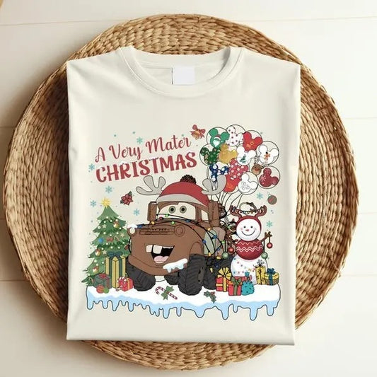 Retro Mc Queen Christmas Shirt Cars Christmas Shirt, Christmas Shirt, Mc Queen Xmas Shirt, Family Christmas Shirt