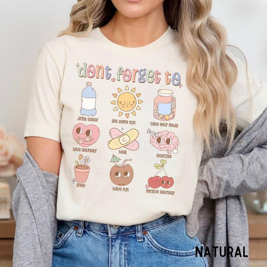 Retro Mental health t-shirt, Cute anxiety shirt, Mental health matters tee