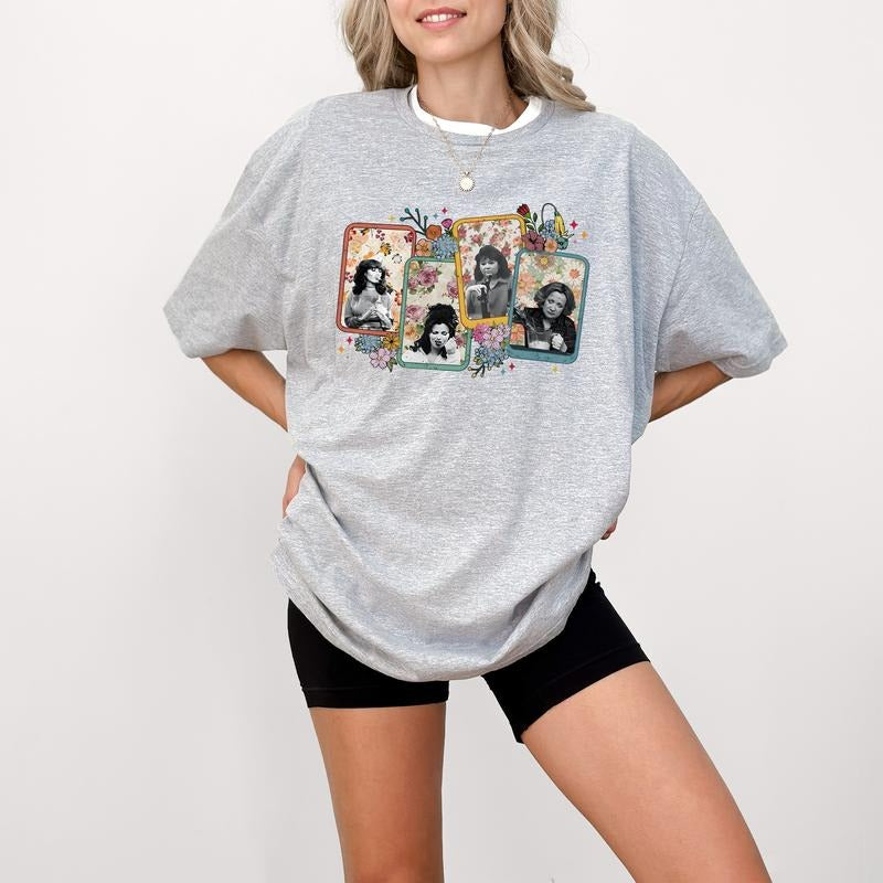 Retro Mom Flower T-Shirt, Floral Mom Vibes Tee, Mom Life Sweatshirt, Cool Mom Shirt, 90s Mom Vibes Shirt, Mother's Day Gift, Gift For Mama, Mommy Gift