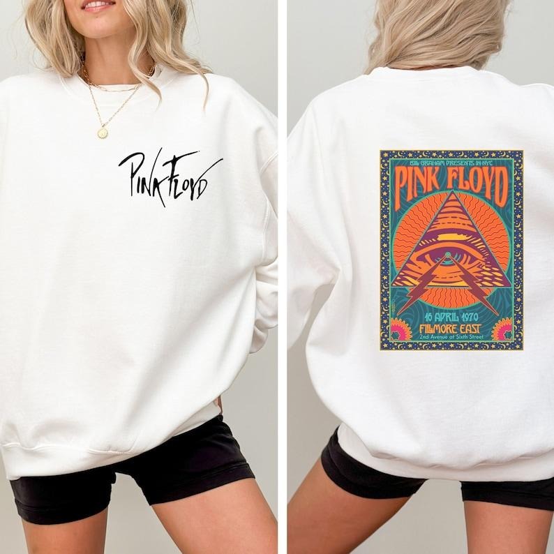 Retro Pink Floyd shirt, vintage rock band sweatshirt, music gift