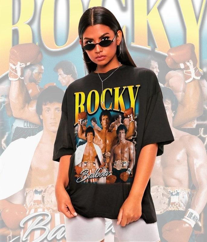Retro Rocky Balboa Shirt -Rocky Balboa Tshirt,Rocky Balboa T-shirt