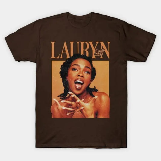 Lauryn Hill T Shirt Vintage Graphic Lauryn Hill // Retro Singer Menswear T-Shirt