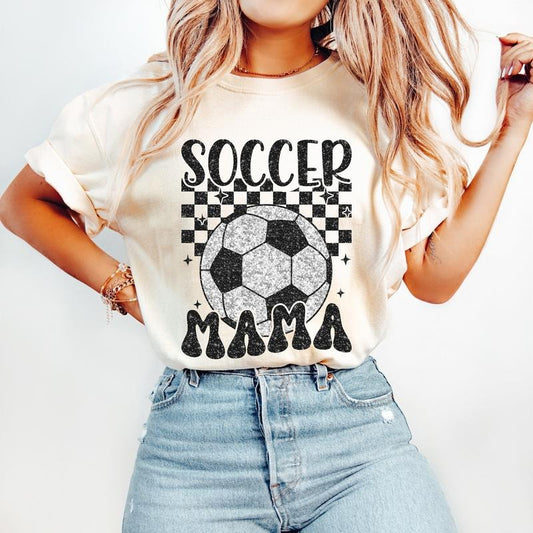 Retro Soccer Mama T-Shirt, Soccer T-Shirt, Sports T-Shirt, Soccer Mom T-Shirt