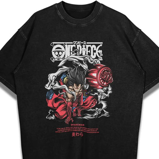 Retro Vintage Akatsuki Uchiha Sasuke & Uzumaki Naruto Anime Double Printed Oversized Tee Unisex Mineral Anime Manga Heavy Cotton T-shirt, Gift For Anime Fan, Anime Lover