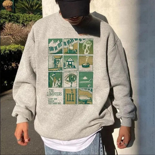 Retro Vtg Lumineers Tour Music, Lumineers Band Sweatshirt