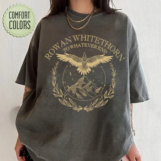 Retro Whitethorn Vintage Tee, Throne of Glass Merch, Throne of Glass Shirt, Rowan Whitethorn, Bookish Merch, Rowan and Aelin, Bookish Shirt