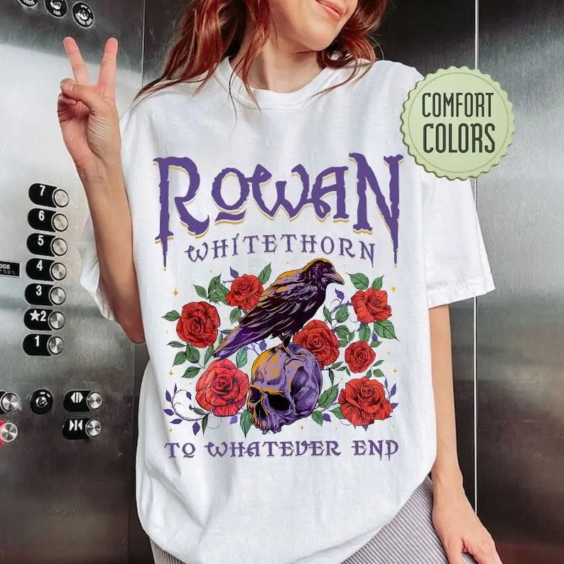 Retro Whitethorn shirt, Throne of Glass Merch, Throne of Glass Shirt, Rowan Whitethorn, Bookish Merch, Rowan and Aelin, Bookish Shirt