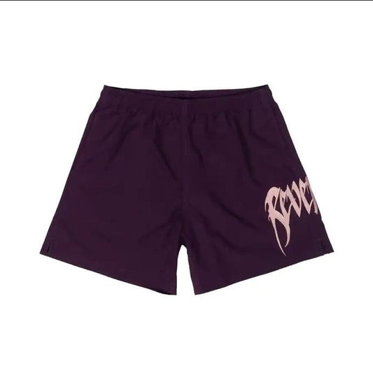 Revenge Embroidered Purple Logo Short Men's (REVE-SP010) Size S-XL