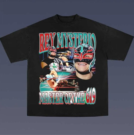 Rey Mysterio Vintage Graphic Tees, Wrestling Tshirt, WWE Shirts, Masters 2025 Merch, Unisex Vacation Outfits Men Clothing Gifts Women Streetwearstyle{n002}2