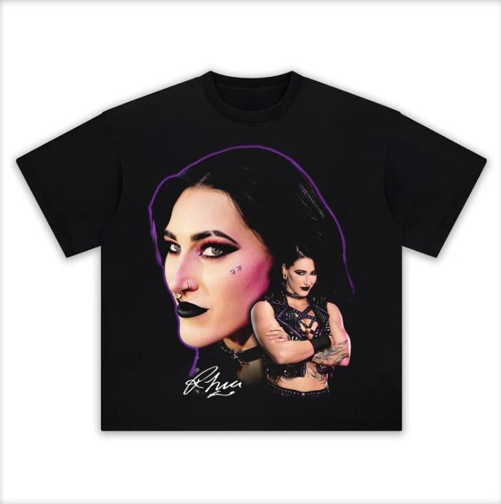 Rhea Ripley Vintage Graphic Tees, Wrestling Tshirt, WWE Shirts, Masters 2025 Merch, Business Casual Outfits, Unisex Vacation Outfits Men Clothing Gifts Women Streetwearstyle{n002}2
