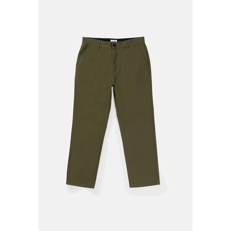 Rhythm Men's Olive Classic Fatigue Straight Pants
