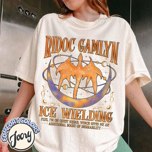 Ridoc Gamlyn Shirt, the Quest Squad Onyx Storm, Dragon Rider, Gift for Book Lover, Bookish Shirt, Romantasy, Fourth Wing Tee