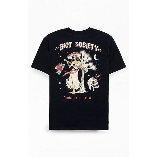 Riot Society Men's Fiesta Till Death T-Shirt - Multicolor