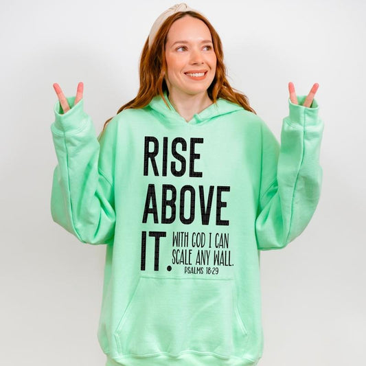 Rise Above It DTF Transfers - THIS IS NOT A SHIRT