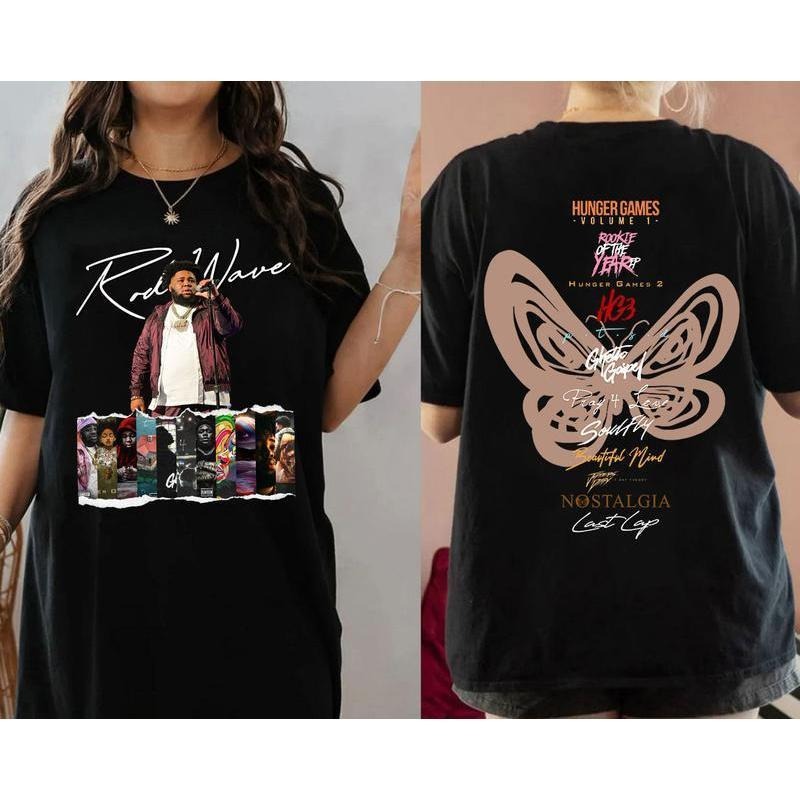 Rod Wave Album 2 Side Shirt, Rod Wave Last Lap Tour Shirt, Vintage Rapper Full Album Music Shirt, Sweatshirt, Hoodie, Rod Wave Shirt