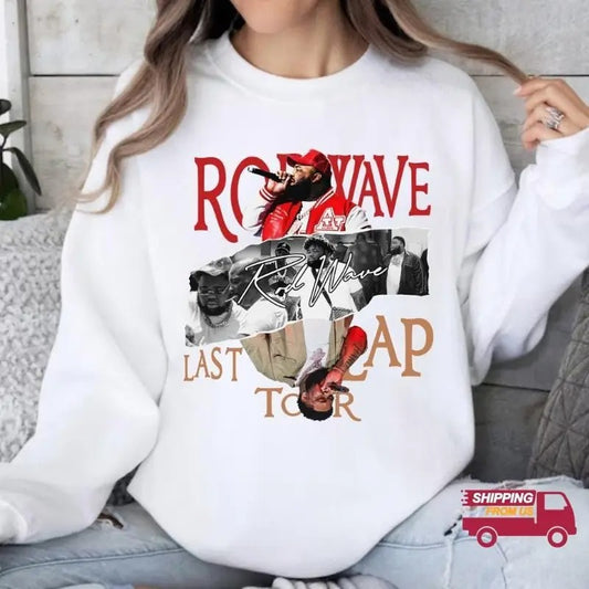 Rod Wave Last Lap Tour Shirt, Rod Rapper Wave Sweatshirt, Last Lap Tour 2024 Shirt, Unisex Short Sleeve Tee
